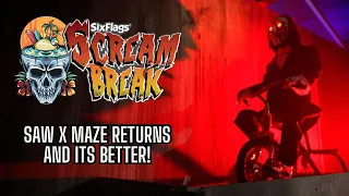 Scream Break is BACK!! Saw X maze REVAMPED!