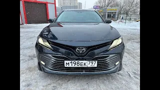 Продажа Тойота Камри на максималках, 2018 год выпуска, 149000 км., два владельца, состояние ураган)