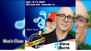 Steve Burns | Huntsville Pop Culture Expo 2024 #cnageeks #hsvexpo2024