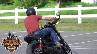 Episode 46, Mark Demo Rides A Street Rod 750 @Wilkins Harley-Davidson