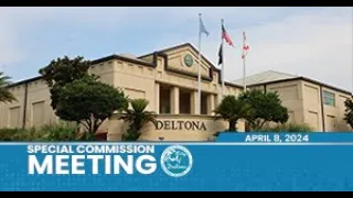 Special City Commission Meeting, April 8, 2024