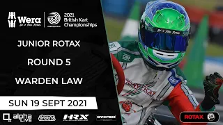 Wera Tools British Kart Championships - Round 5 - Warden Law - Junior Rotax