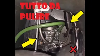 PULIAMO TUTTO IL CARBURATORE DELLA VESPA PK S