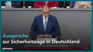 Aussprache zur Regierungserklärung von Olaf Scholz zur Sicherheitslage in Deutschland am 06.06.24