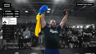 Start of the Arnold Strongman Classic 2022 competition (applause for Ukraine)