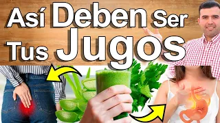 Así Debe Ser Tu Jugo Verde - Cómo Hacer El Jugo Perfecto Y Evitar Enfermedades