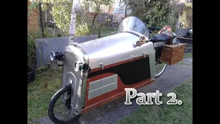 How to make stylish electric cargo bike.(bicycle)