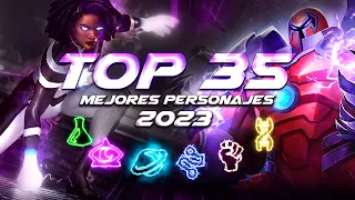 TOP 35 MEJORES PERSONAJES de Marvel Contest of Champions 2023