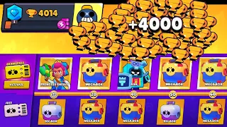 NONSTOP to 4000 TROPHIES Without Collecting BRAWL PASS! Brawl Stars