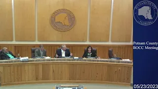 May 23, 2023 - Putnam County BOCC Meeting