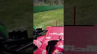 sebestian vettel saves the car from spinning in spa (f1 2017 game) #gaming #formula #ferrari