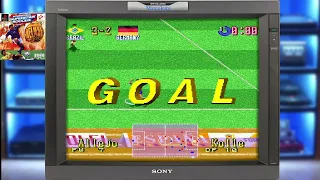 International Superstar Soccer Deluxe (PSX  and Mega Drive MisterFPGA, 60hz forced)