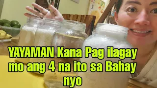 YAYAMAN Kana Pag ilagay mo ang 4 na ito sa Bahay nyo | APPLE Paguio7