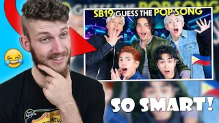 SB19 ON REACT! | SB19 Guesses The Pop Song In One Second Challenge! (REACTION!) | THIS WAS SO FUNNY!