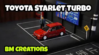 [Diecast Review Scale 1/64] : Toyota Starlet Turbo by BM Creations