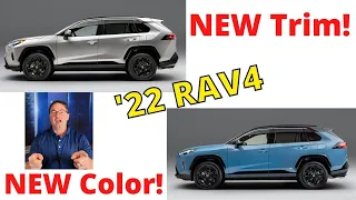 *NEW* Changes for 2022 Toyota RAV4! NEW trim, color, lights, wheels, much more!