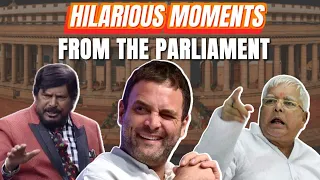 Funniest Moments From The Parliament | Lalu Yadav To Athawale | Sansad Special Session