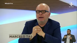 Marcelo Tas desmascara o esquerdista Marcelo Adnet no Roda Viva .