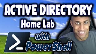 How to Setup a Basic Home Lab Running Active Directory (Oracle VirtualBox) | Add Users w/PowerShell