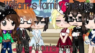 William's family meets Mrs.Afton's family / My AU / FNAF / gacha_duvar / #aftonfamily #fnaf