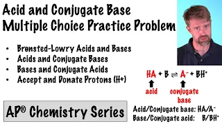 Acid Conjugate Base Multiple Choice Question (AP Chemistry)