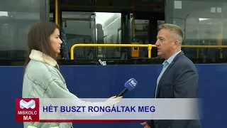 Buszokat rongáltak a Fradi szurkolók