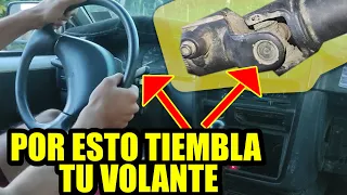 ¿Sabes porque Tu Carro Tiembla del Volante? AQUÍ la Respuesta Juego en columna de dirección