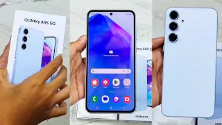 Samsung Galaxy A55 - Unboxing Video Leaked