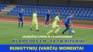 Klaipėdos FM- Vilniaus TALENTŲ FA-FK RITERIAI 2-0 (0-0) [ĮVARČIAI]