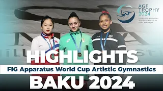 2024 Baku Artistic Gymnastics Apparatus World Cup – Highlights