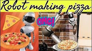 How the Worlds first Autonomous Pizza Robot works| Robot making Pizza in Paris| Pazzi #noorishworld