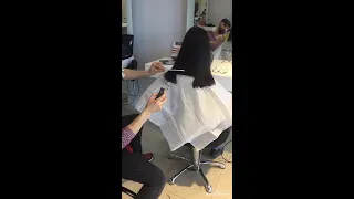 One Lenght Haircut by MÜSLÜM TAN--- Düz Saç Kesimi