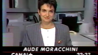 Canal+ - 30 Septembre 1991 - BA, Pin up, Infos & Météo