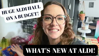 STOP OVERPAYING ON GROCERIES!/ SUPER FRUGAL WEEKLY ALDI HAUL & MEAL PLAN/WHAT'S NEW AT ALDI