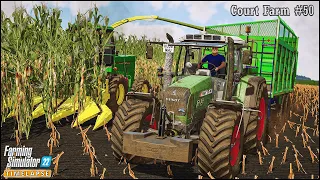 SELLING MILK. BUYING a NEW FIELD AND CHOPPING MAIZE TO MAKE SILAGE🔹#CourtFarm Ep. 50🔹#FS22