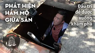 Hầm mộ bí ẩn giữa sân nhà ở Quảng Ninh
