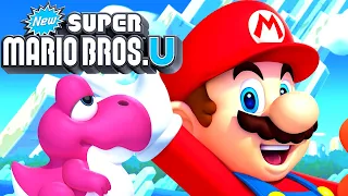 New Super Mario Bros. U Walkthrough Part 1 - Acorn Plains 100%