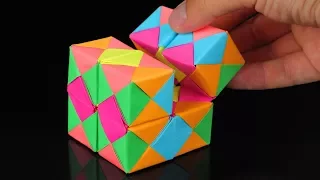 How To Make A Paper INFINITY CUBE!