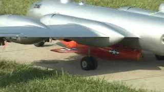 B-29 with X-1 Rocket; RC model