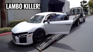 I Bought a WRECKED Audi R8 V10 Plus & I’m going to Rebuild it!