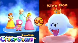 Mario Party 10 Mario Party - Peach vs Daisy vs Rosalina vs Toadette Gameplay (Mushroom Park)