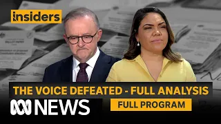 IN FULL: Insiders Special Edition: Voice referendum & Israel-Gaza conflict | ABC News