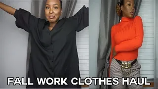 FALL 2019 FASHION HAUL | ZARA, ASOS, H&M HAUL | WORK CLOTHING HAUL |  | KENSTHETIC