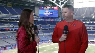 Mike Biehl on Returning to the Combine, Offseason Challenges | NFL Scouting Combine