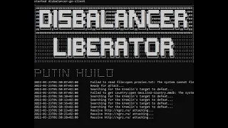 DDOS Russian websites||Ukrain IT army||Cyberwarfare||The liberator