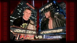 John Cena Vs The Undertaker Part 2 RAW Oct 9, 2006