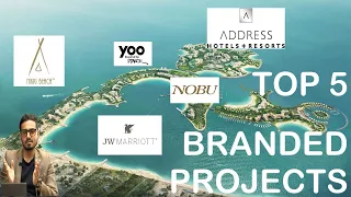 Top 5 Branded Projects - Al Marjan Island - Ras Al Khaimah - for 1 Mn USD