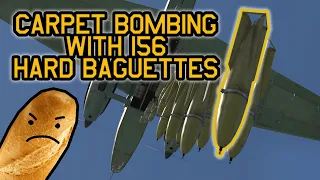 CARPET BOMBING TANKS - French NC 223 Bomber War Thunder - w/ @PhlyDaily & @Bennyvee - OddBawZ