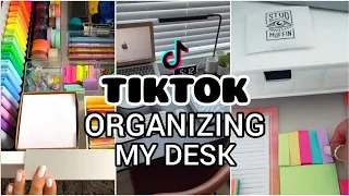 ASMR 🖊🖍 Desk Organization & Stationery  ♡ TIKTOK Compilation