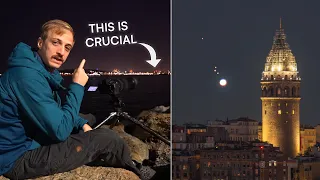 How to Photograph Jupiter and its Moons With A Foreground Subject